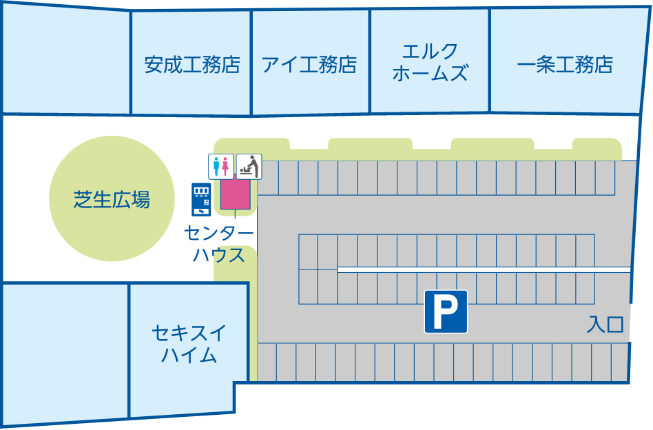 画像：会場内レイアウト